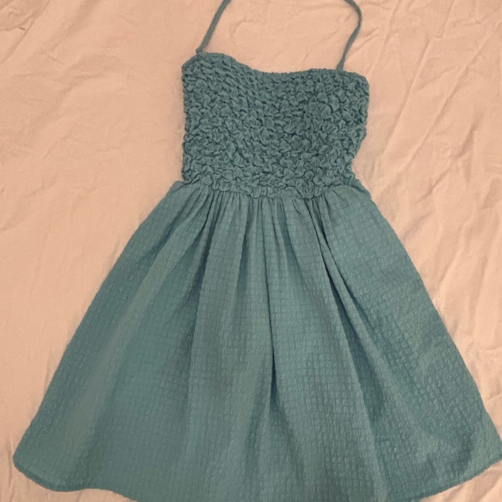 American Eagle Outfitters Teal Kids Dress